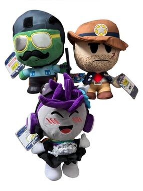 Jazwares Roblox‎ DevSeries Plush Lot x3 Chief Rotten Sheriff PYXL NWT